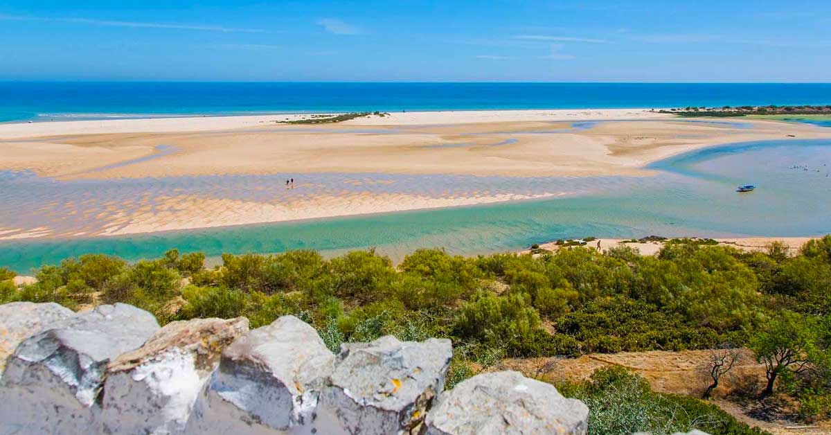 Praia do Ancão junto à Quinta do Lago, Loulé