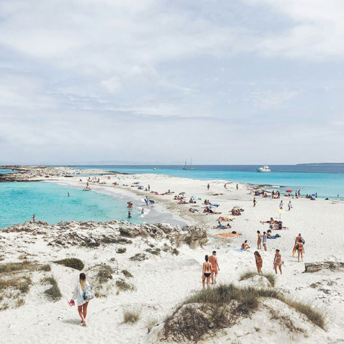 praias de água quente na Europa