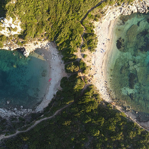 praias de água quente na Europa