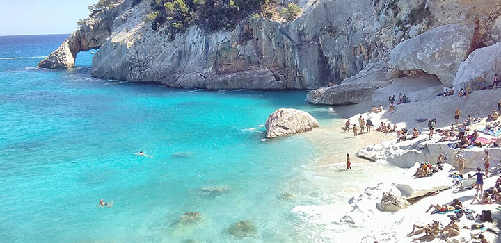 praias de água quente na Europa