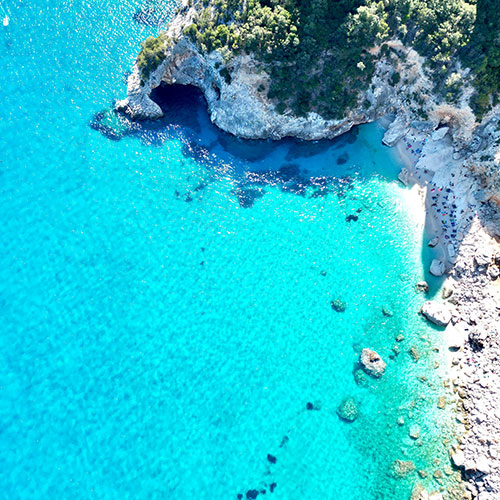 praias de água quente na Europa