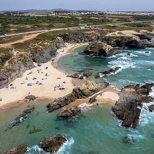 Praias escondidas em Portugal - Praia da Samouqueira