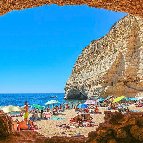 Praias escondidas em Portugal - Praia do Carvalho