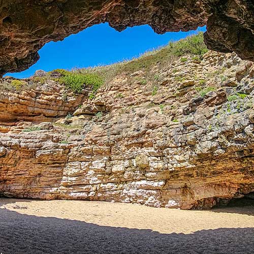 Praias escondidas em Portugal - Praia do Norte Pequeno