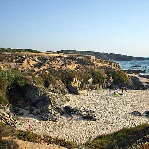 Praias escondidas em Portugal - Praia do Malhão