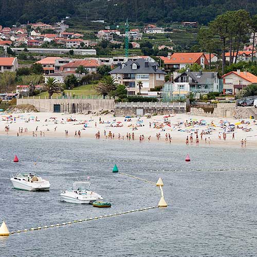 praias de água quente em espanha