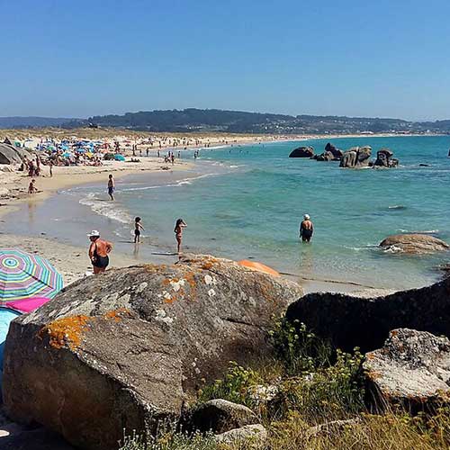 praias de água quente em espanha