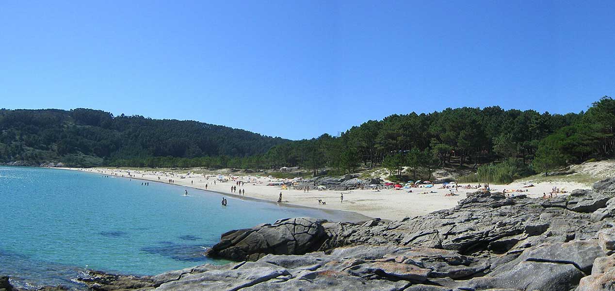 praias de água quente em espanha