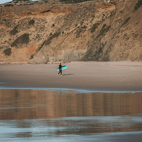 praias para surf em Portugal
