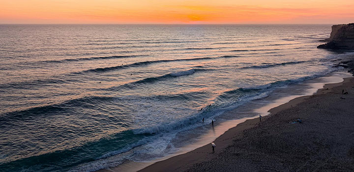 praias para surf em Portugal