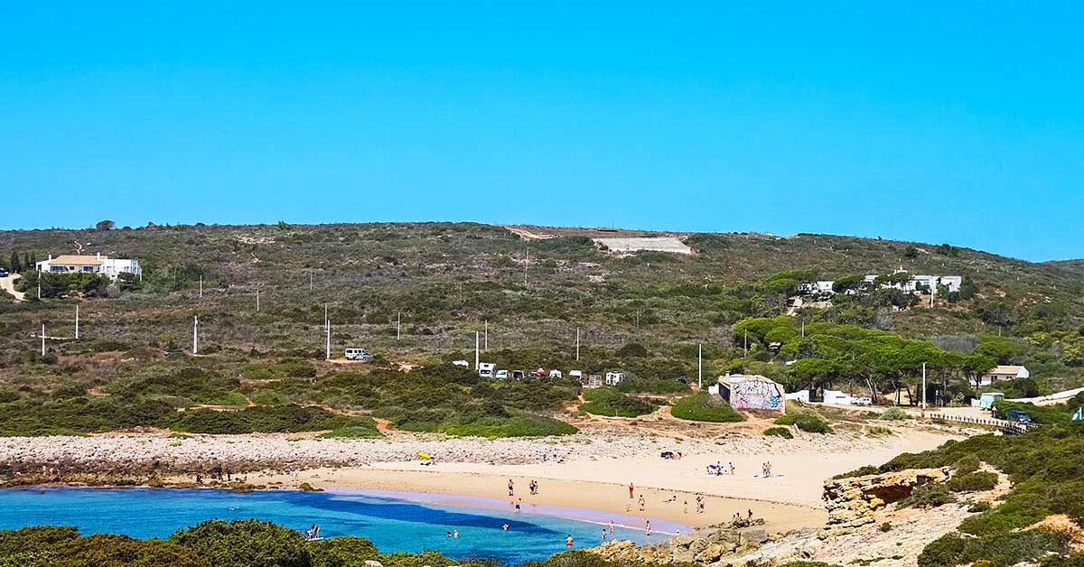 Praia da Ingrina, perto de Sagres