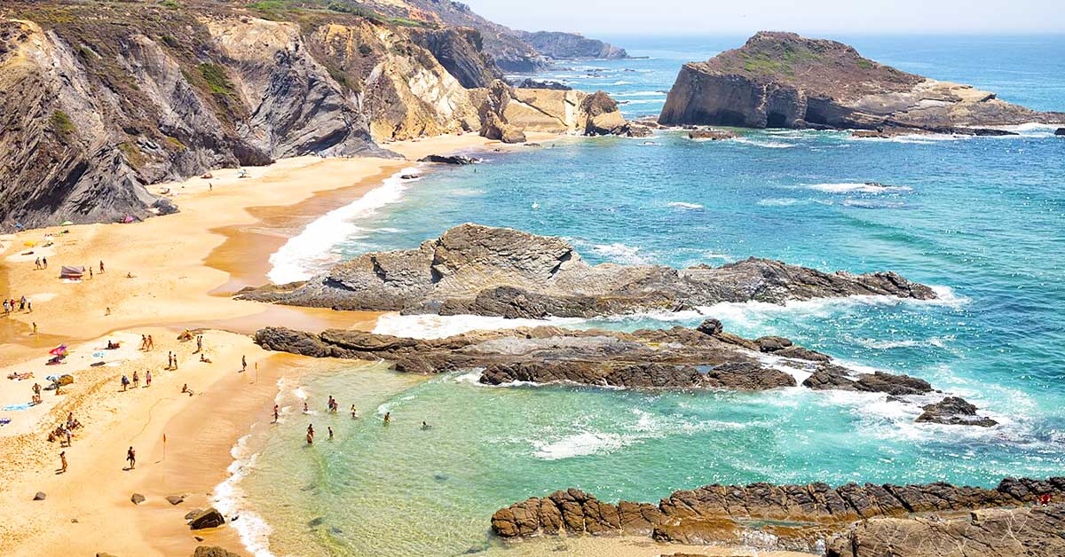 Zambujeira do Mar falésias Costa Vicentina