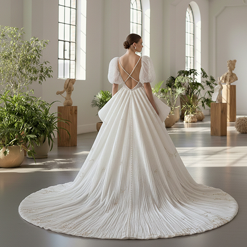 Vestidos de Noiva Inspirados na Alta-Costura – tendências 2026