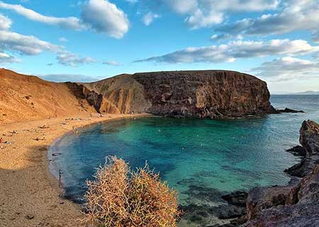 Praias de água quente em Espanha